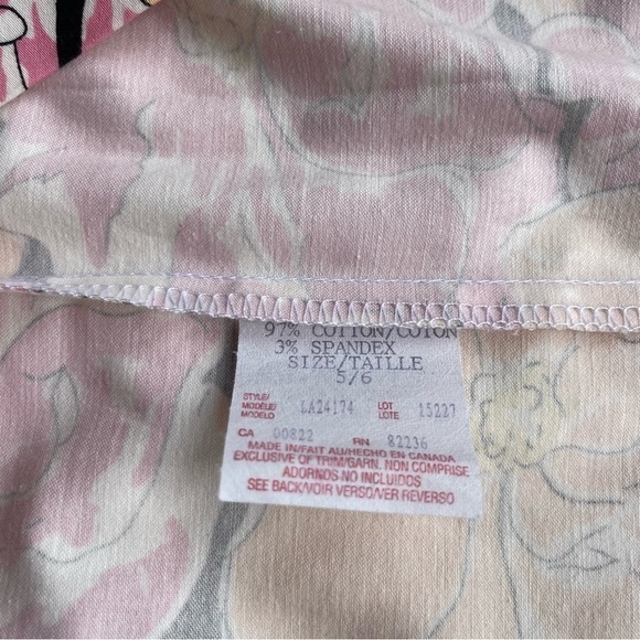 LORI Ann Montreal Pink and Peach Pastel Floral Sheath Dress 5/6 - Picture 8 of 8